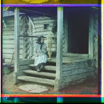 A 100 years old color photographs of the Russian Empire